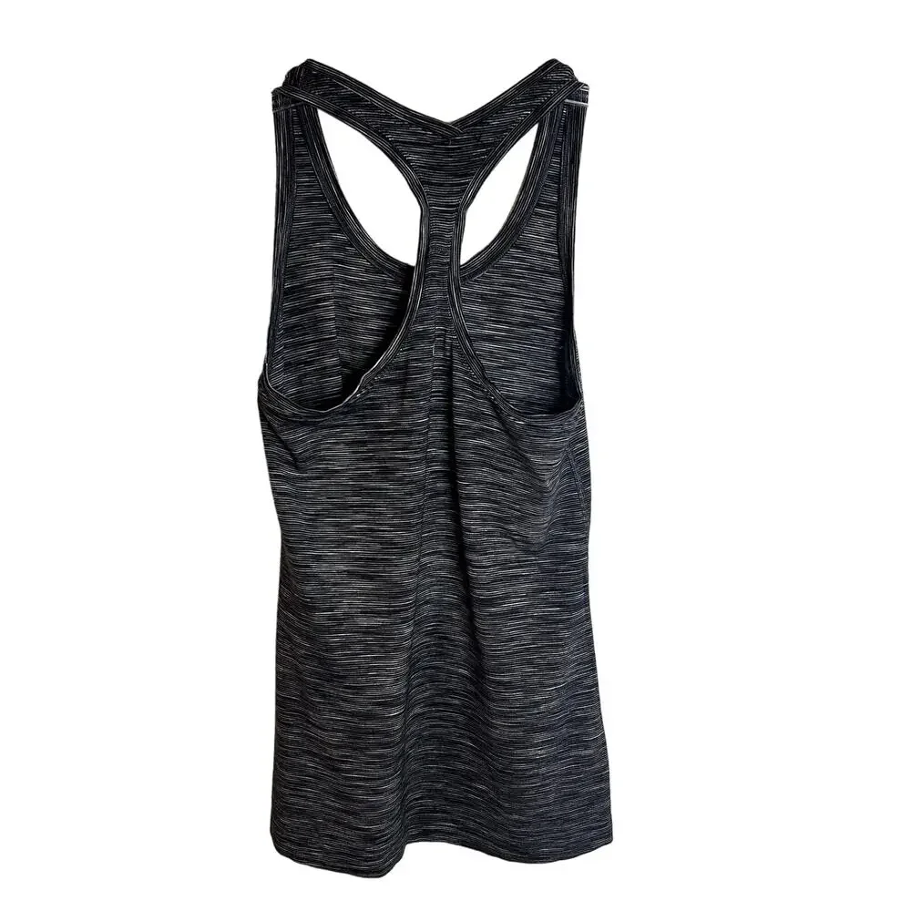 Lululemon Cool Racerback II Wee Are From Space Deep Coal Battleship Size 4/6